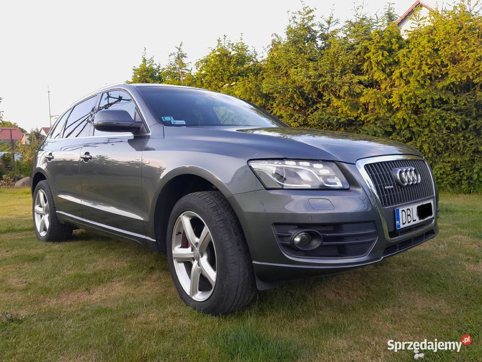 Audi Q5 20 TDI QuattroSline felgi r 19 217 Navi elektrycznie ustawiane fotele Bolesławiec