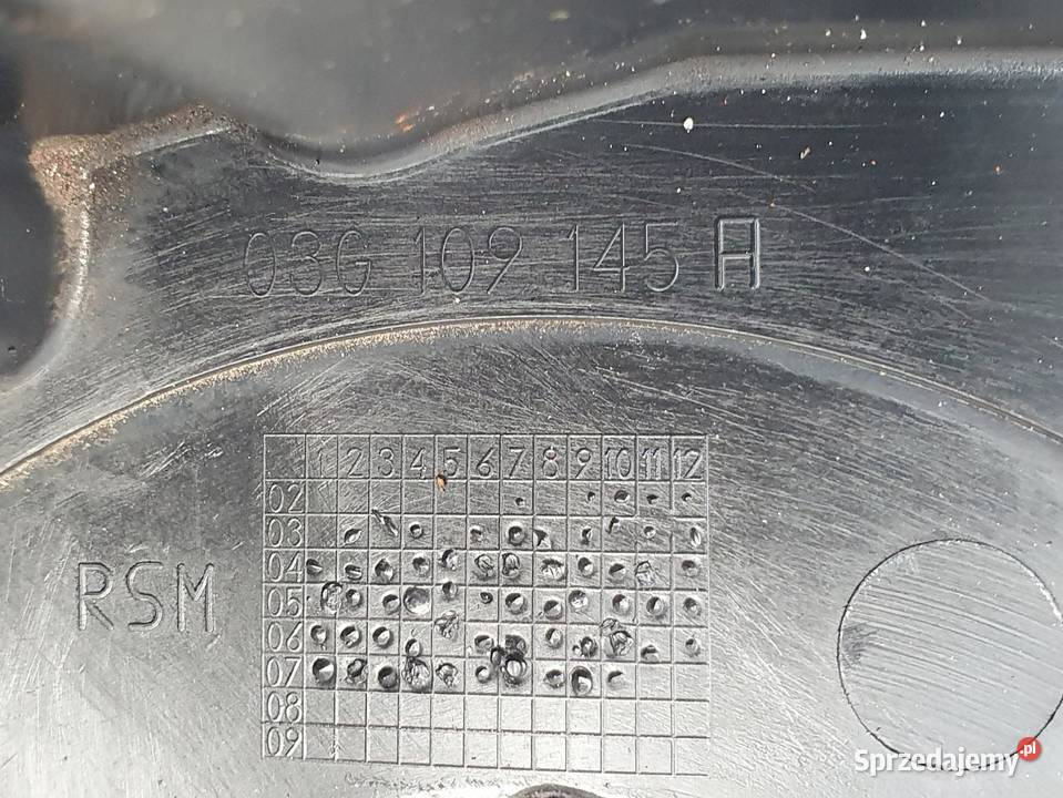 OBUDOWA ROZRZĄDU osłona VW Golf V 20 TDI Chełm