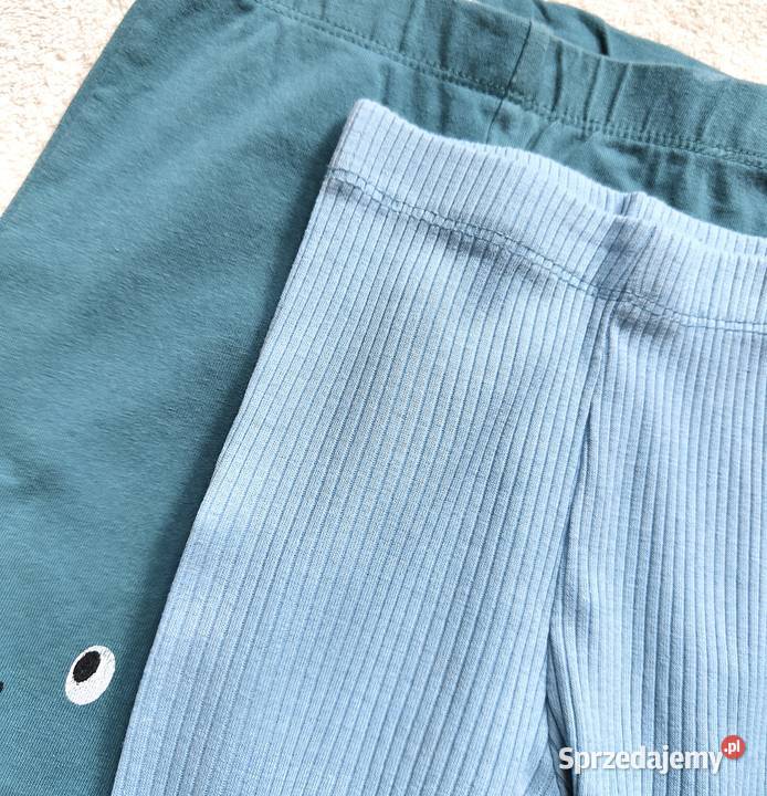 Legginsy niemowlęce Sinsay 74 dwupak potworki Szczecin sprzedam