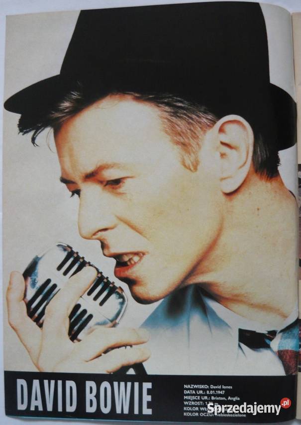 PLAKATY BOWIE DAVID WYPRZEDAŻ ŚWIAT PLAKATÓW sprzedam