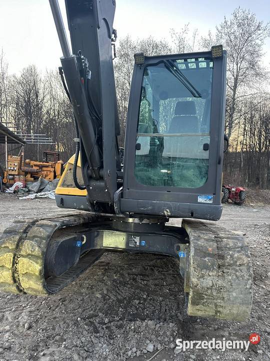 Koparka Gąsienicowa MECALAC 8MCR 8 MCR Kabina małopolskie