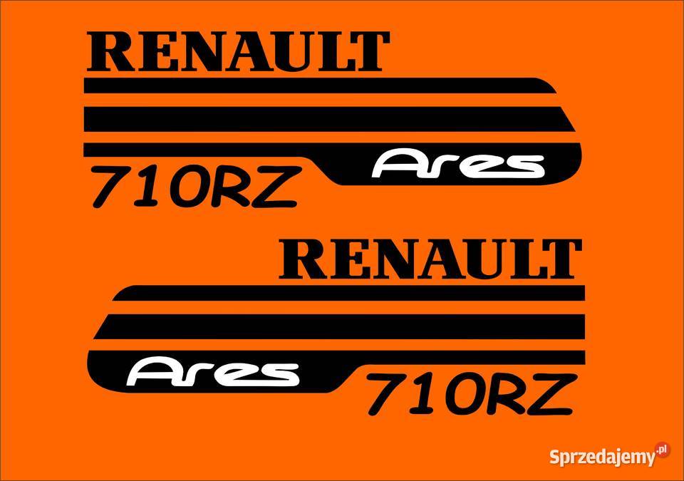 Naklejki Renault Ares 710 rz zamienniki kujawsko-pomorskie Świecie