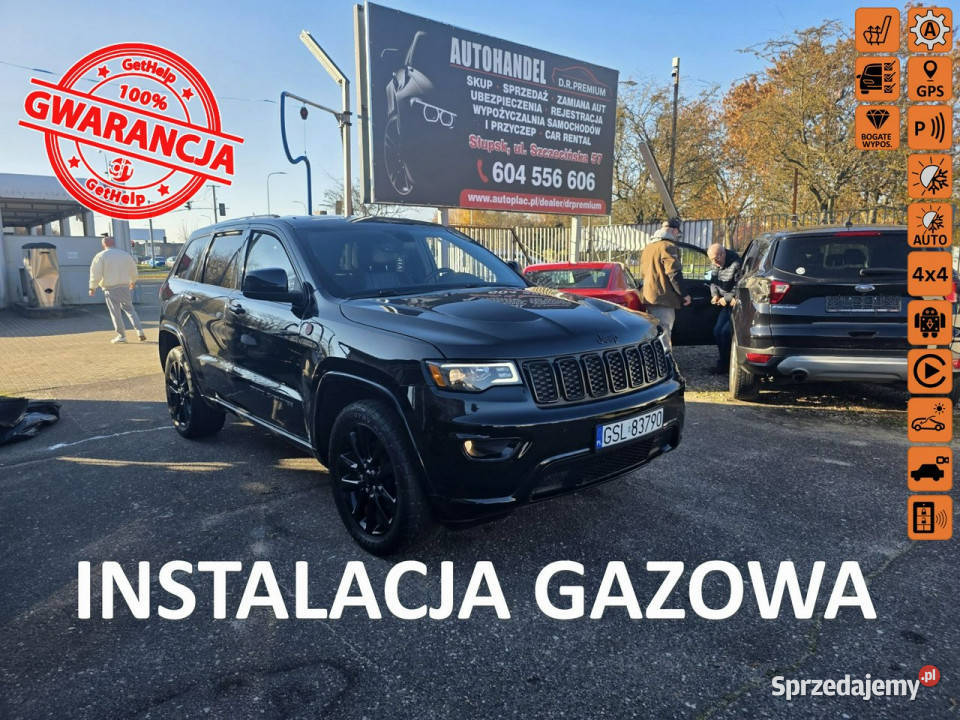 Jeep Grand Cherokee 36 Benzyna LPG 299 Skóra ASR (kontrola trakcji) Słupsk