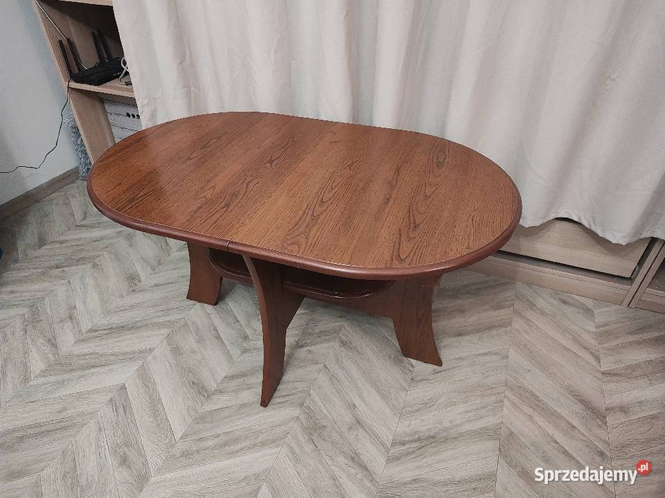 Stolik stół kawowy rozkładany ława drewniany