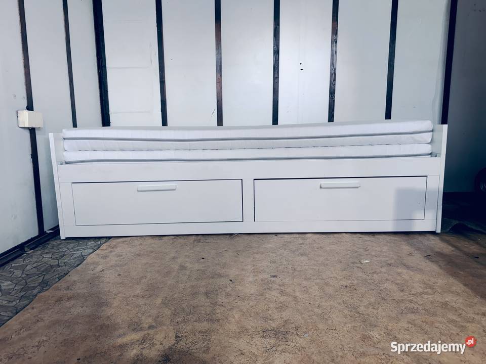 IKEA BRIMNES Leżanka Łóżko z 2 szufladami 2 śląskie Rybnik sprzedam