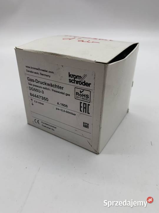 Kromschroder DG 50 U3 25 500 mbar Presostat Warszawa