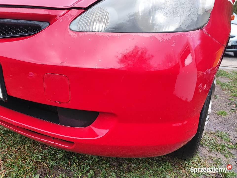 Honda Jazz 14 czerwona na części Sośnie