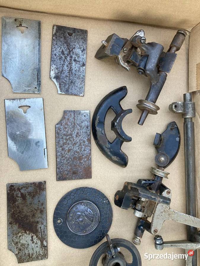 Domowe zabytkowe maszyny do szycia części kujawsko-pomorskie Piotrków Kujawski