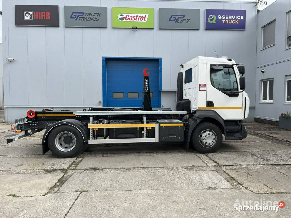 śmieciarki Renault D16 hakowiec JancoGP Lift D16 Sokołów