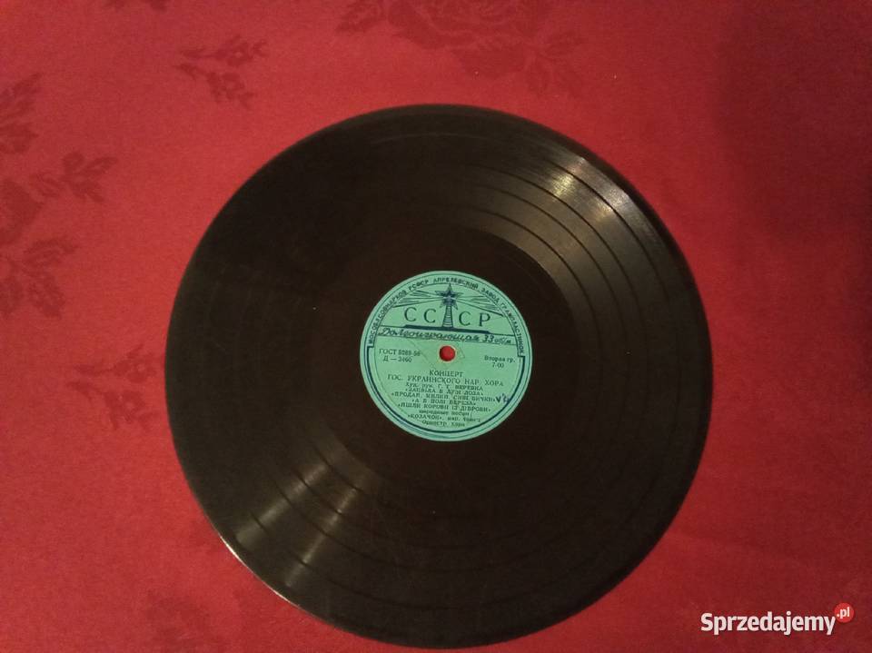 Vinyl państwowy ukraiński chór ludowy Warszawa sprzedam