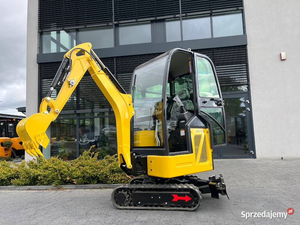 Minikoparka GG1100JC z kabiną Gunter Grossmann Gdańsk