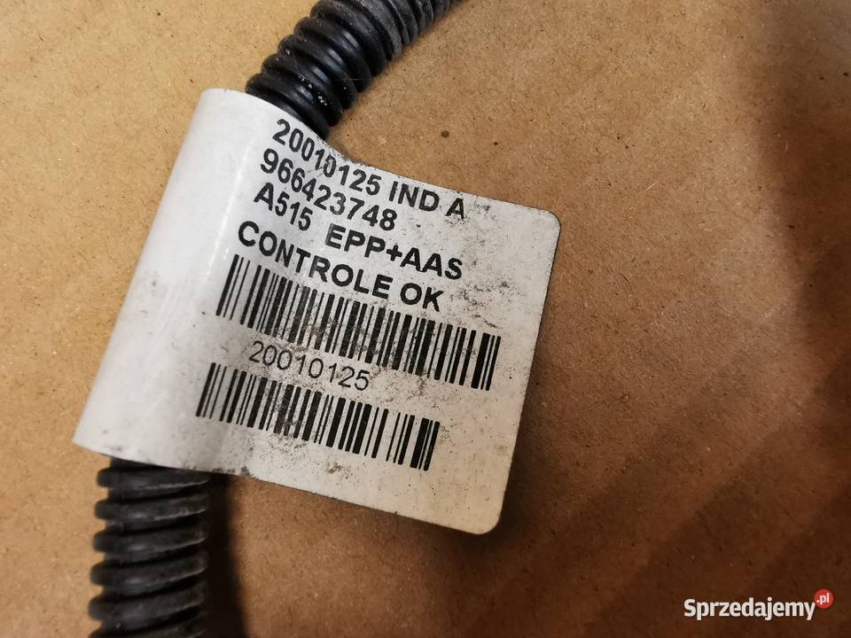 Instalacja wiązka zderzaka tył ds3 c3 II 2 4 pdc Sieraków