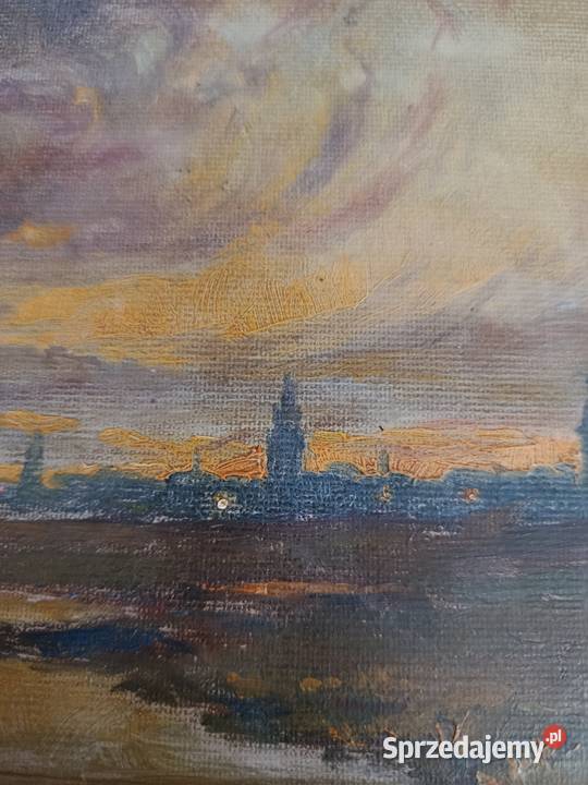 Johannes MALWITZ 18811951 Oryginalny olej Rybnik