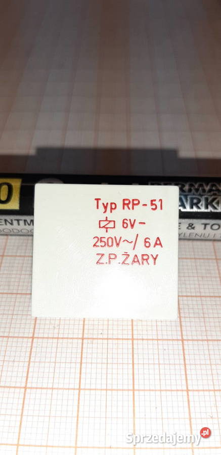 Przekaźnik RP51 6V 250V6A ZP ŻARY A40 17 Czechowice-Dziedzice