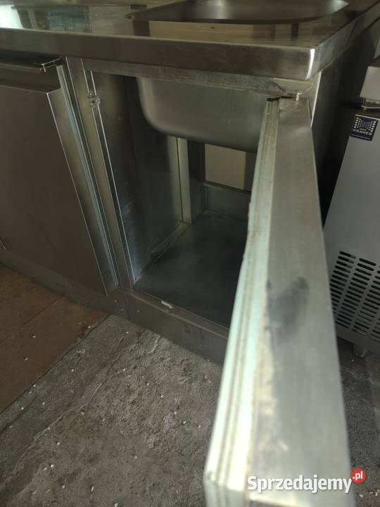 Zlew gastronomiczny zabudowany 151x65x90 Słupia Kapitulna sprzedam
