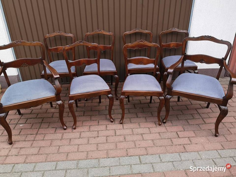 KrzesłaFotele Komplet Stare Antyk Renowacji Swarzędz sprzedam