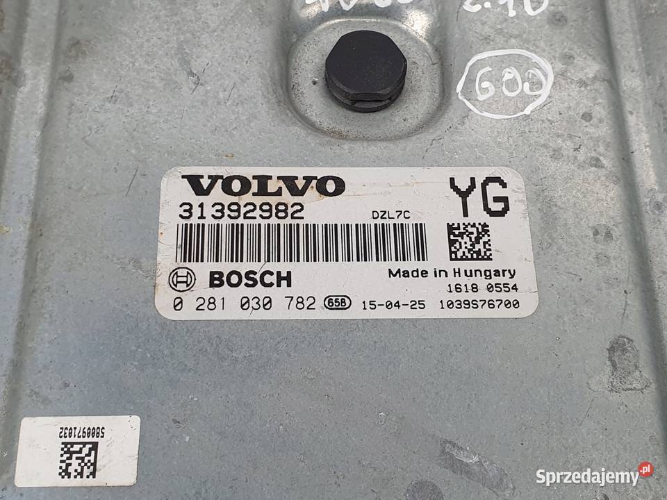 STEROWNIK SILNIKA Volvo V60 XC60 S80 24 D5 Chełm sprzedam