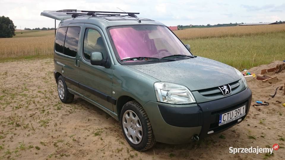 Peugeot Partner 16 benzyna panoramiczny dach Tuchola