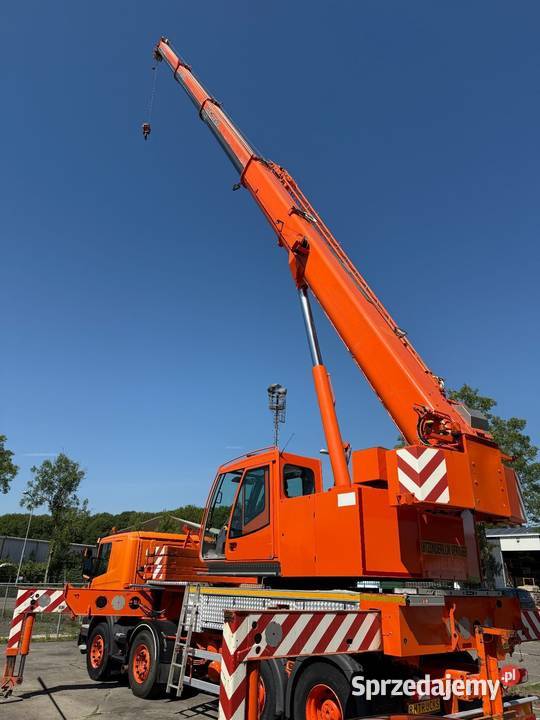 Scania P 380 uzywany Dzwig samochodowy Faun HK mazowieckie Warszawa