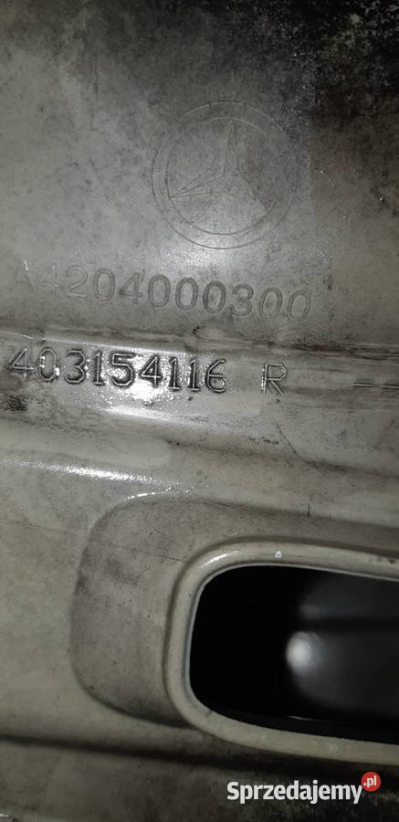 2 x kołpaki 16 Mercedes A4204000300 Citan