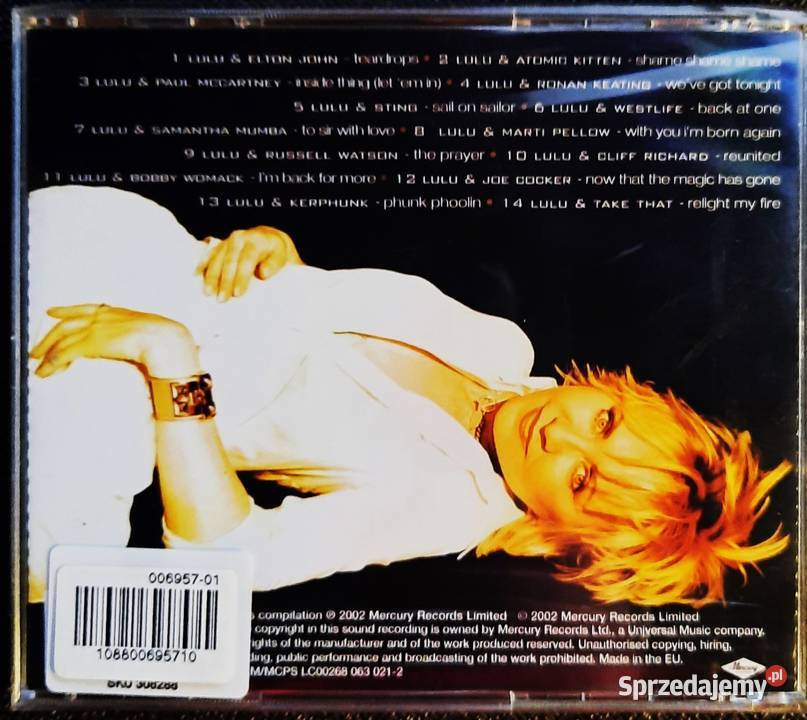Album CD LULU i Gwiazdy MuzykiAlbum Together CD Płyty i kasety