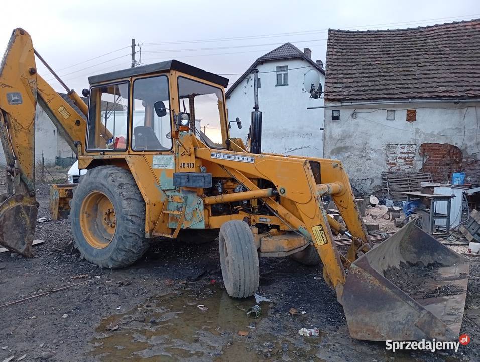 Koparko ładowarka John Deere opolskie Nysa