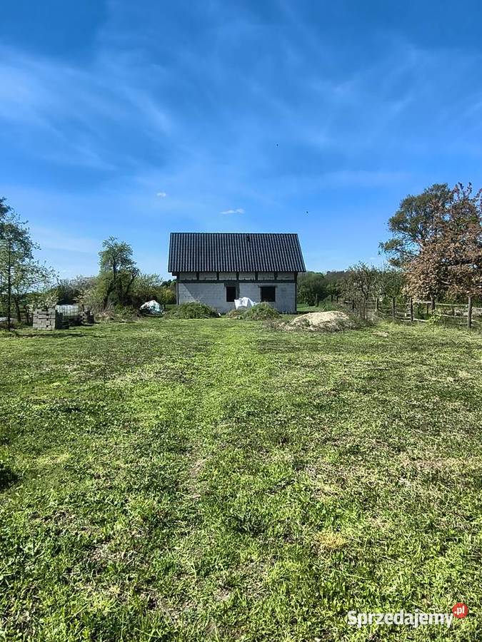 Sprzedam dom w Stanie surowym 17 granicy możliwa 116m2 lubuskie Kostrzyn nad Odrą
