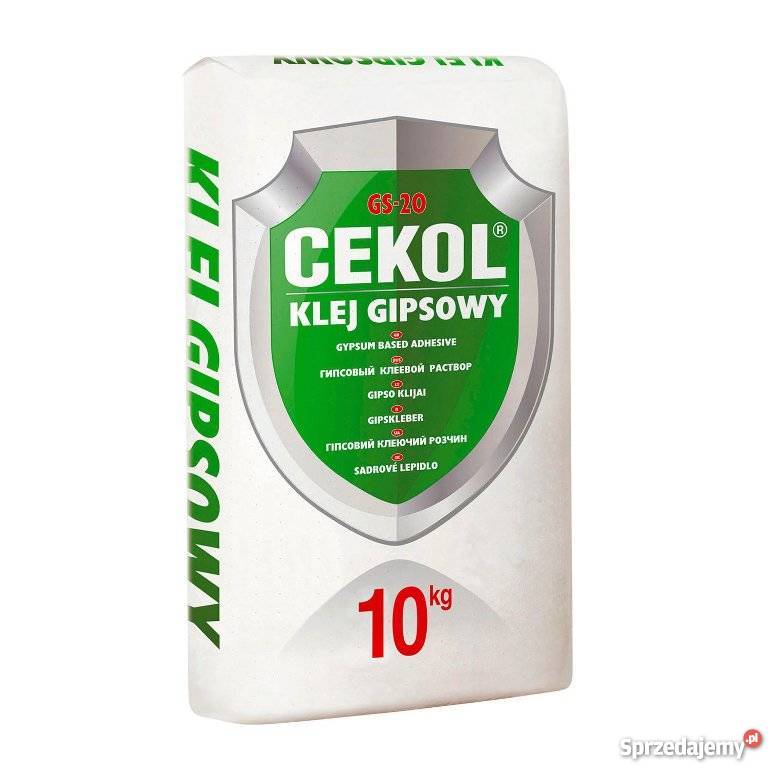 Klej CEKOL GS20 KLEJ GIPSOWY WEWNĘTRZNY LA DECOR Katowice sprzedam