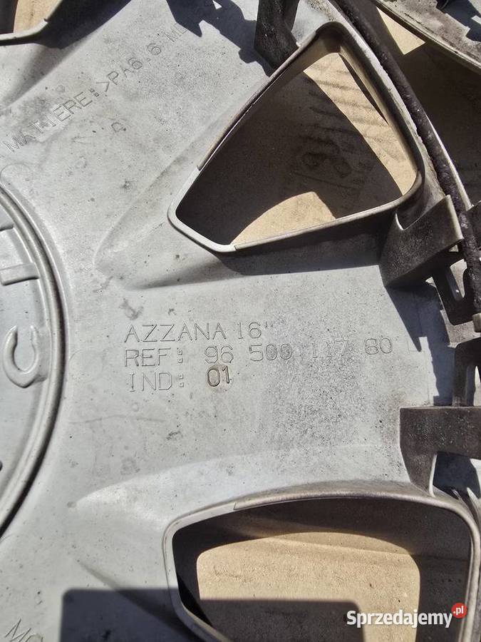 KOŁPAKI DEKLE CITROEN C4 ORYGINALNE 16 96 500 Kołpaki Skwierzyna
