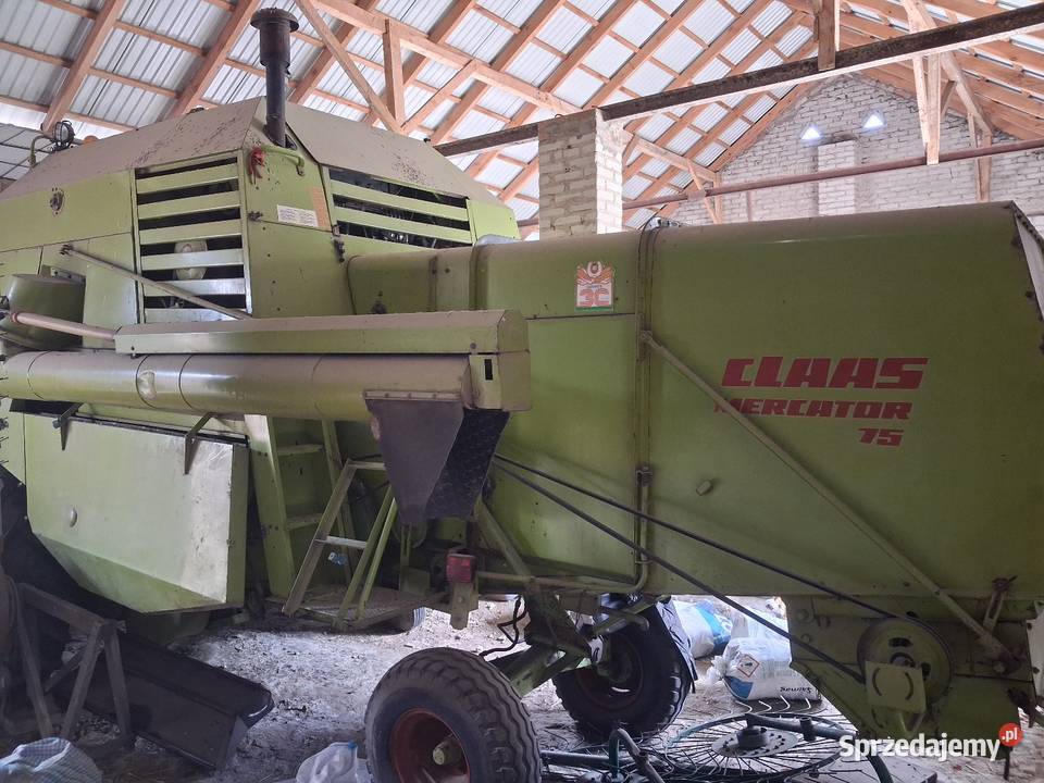 Claas mercator 75 mercedes 6 wózek 36m rura Chełm