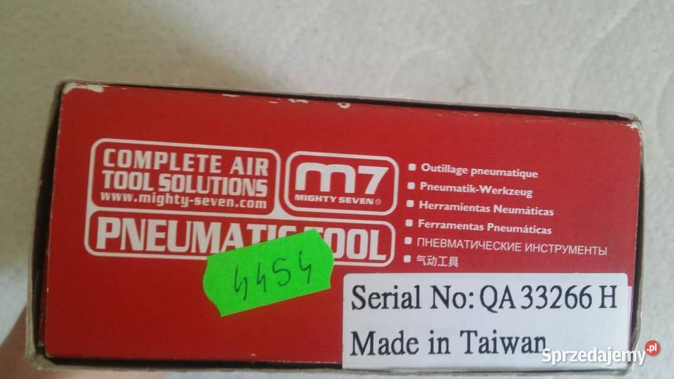 Szlifierka Pneumatyczna m7 kątowa trzpieniowa Narzędzia mazowieckie Kobyłka