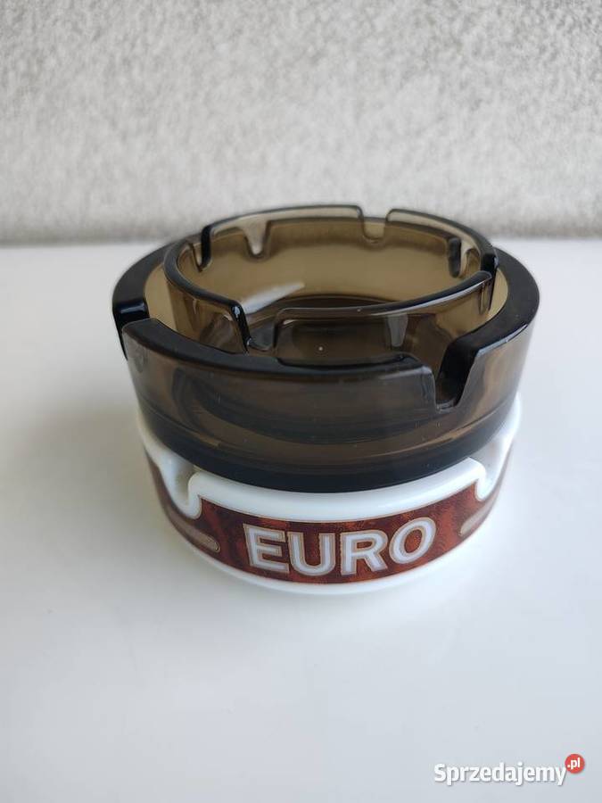 Popielniczka porcelanowa szklana France 105 x 35 warmińsko-mazurskie Olecko