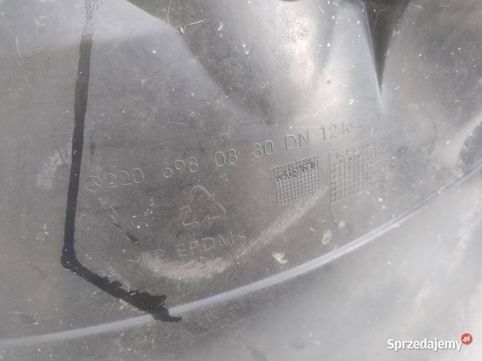 NADKOLE PRAWY PRZÓD CZĘŚĆ TYLNA MERCEDES W220 osobowe