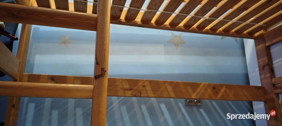 łóżko piętrowe BOSS sosna kolor naturalny Proszowice