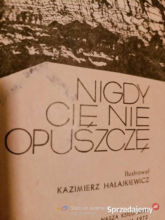 Nigdy cię nie opuszczę Szczygieł książki Książki i Podręczniki Warszawa