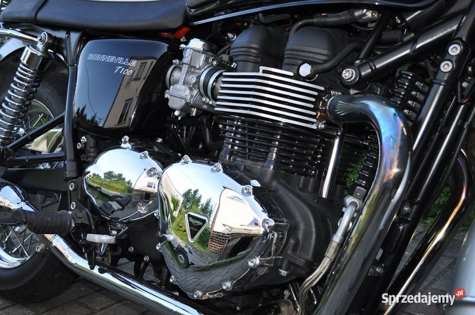 Triumph Bonneville T100 15 5300 mil perła Rzeszów