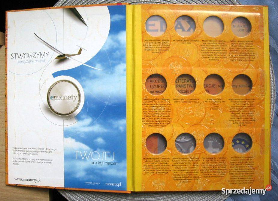 Album na monety 2 GN 2006r Kalisz