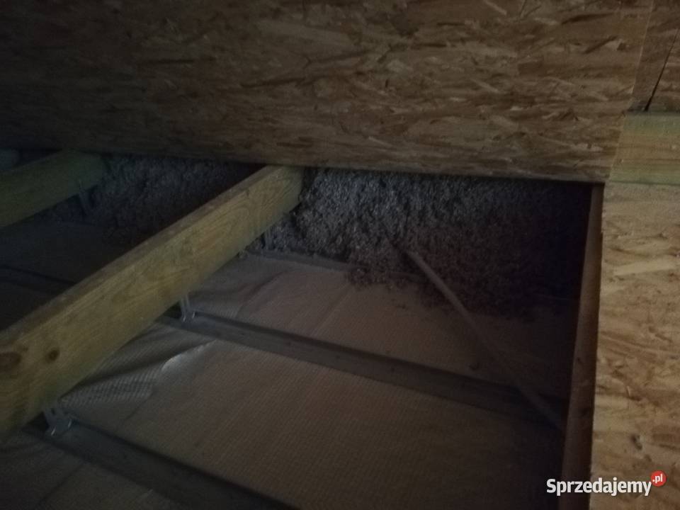 Docieplanie poddasza Celuloza naprawa Kunie Tarnów