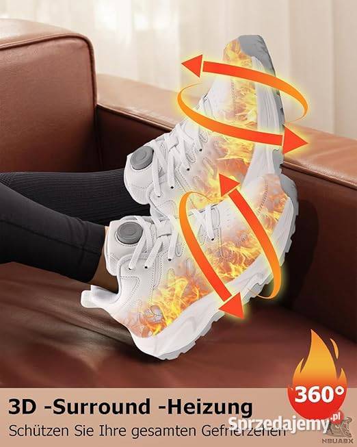 Podgrzewane buty męskie i damskie 4000 aMh R43