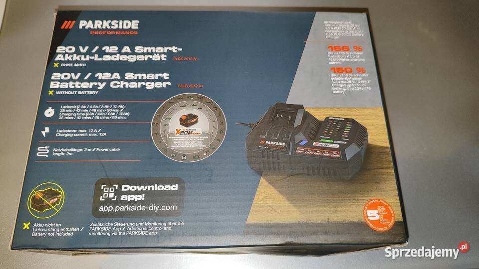 PARKSIDE PERFORMANCE Ładowarka akumulatorowa Szczecin