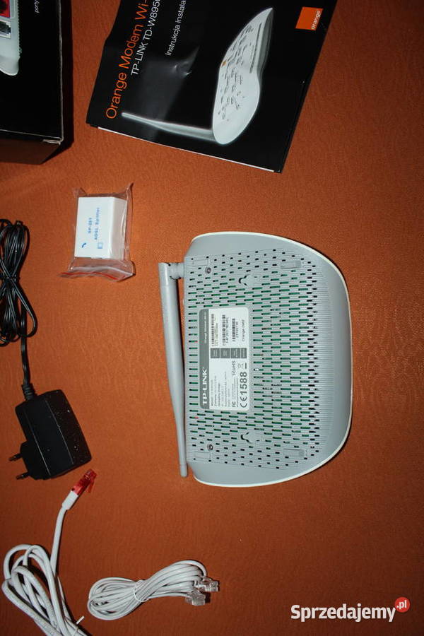 Router TPLINK TDW8950N Modem WiFi Używany Internet i komunikacja śląskie Chorzów sprzedam