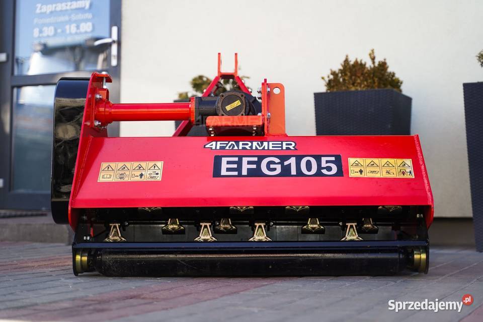 Kosiarka bijakowa EFG 105 4FARMER czerwona sprzedam