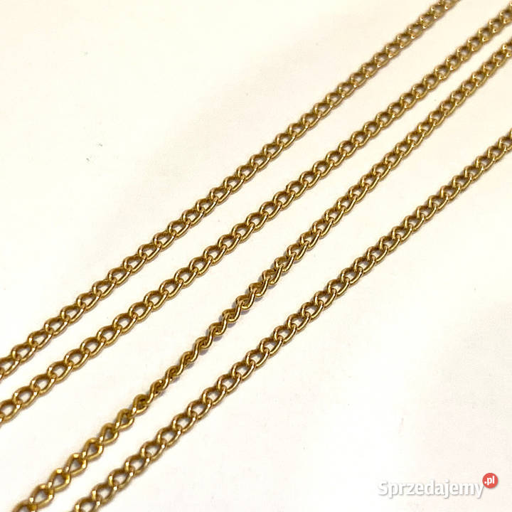 Złoty ŁAŃCUSZEK damski 585 14K PANCERKA 55 Warszawa