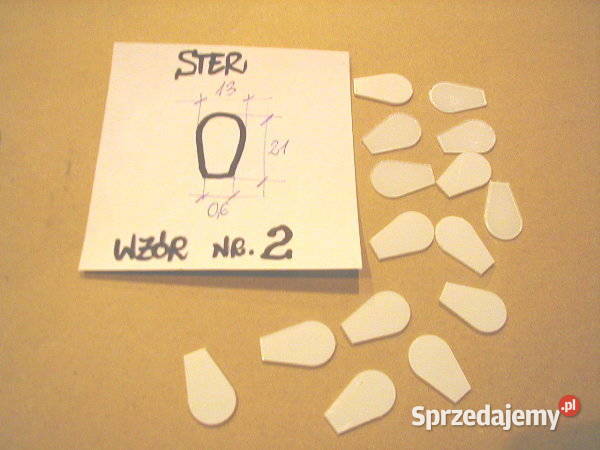 Stery do woblerów WZÓR 650 sztuk z 1 mm sprzedam
