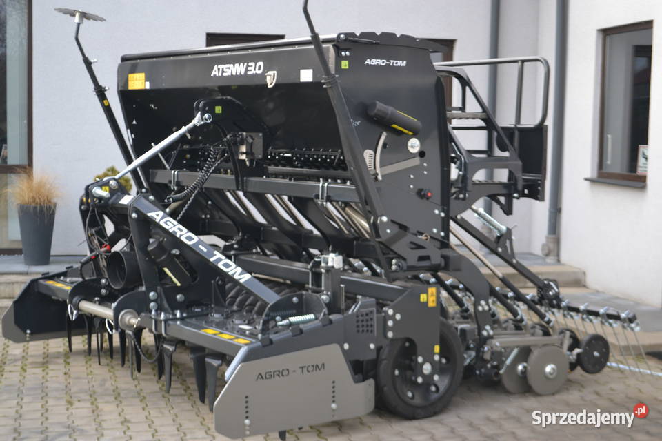 Agregat uprawowosiewny aktywny wał gumowy 600 Żółkiewka-Osada