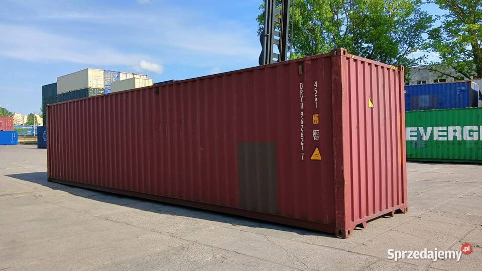 SPRZEDAM Kontener morski 40HC prawie nowy Produkcja mazowieckie Siedlce