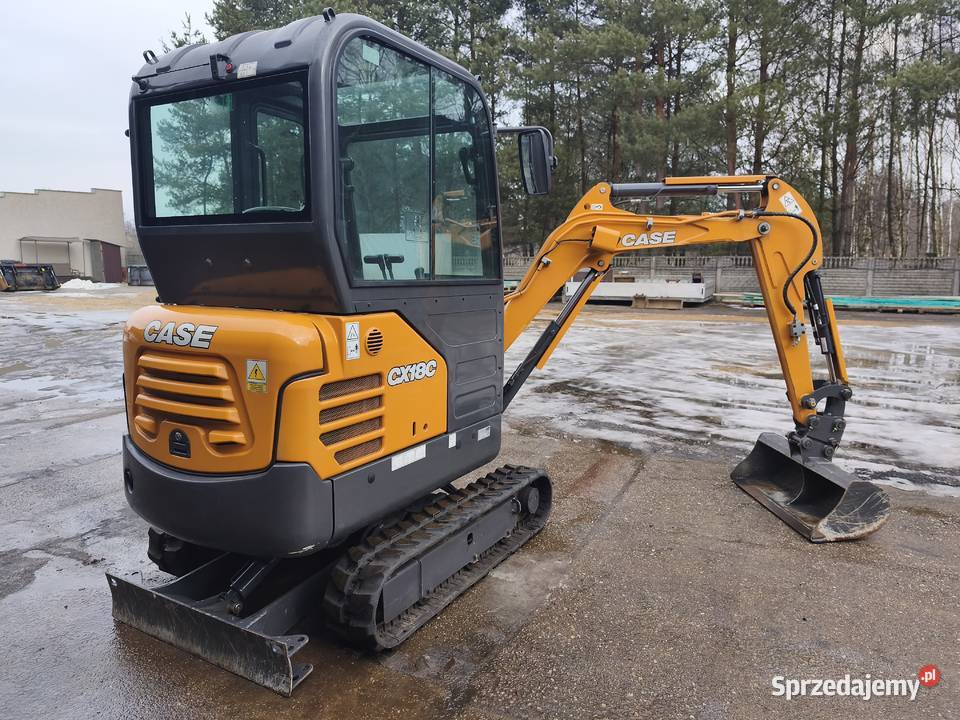 Case CX18 minikoparka 450 mtg śląskie Częstochowa