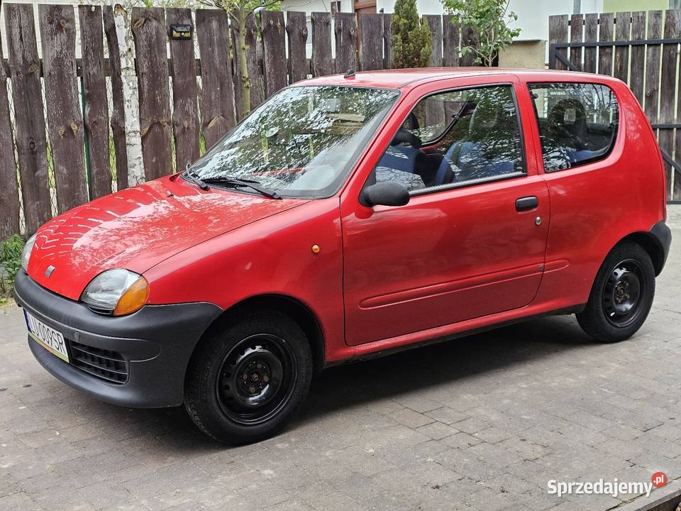 Fiat Seicento 09 benzyna gaz zadbany garażowany Sobolew sprzedam