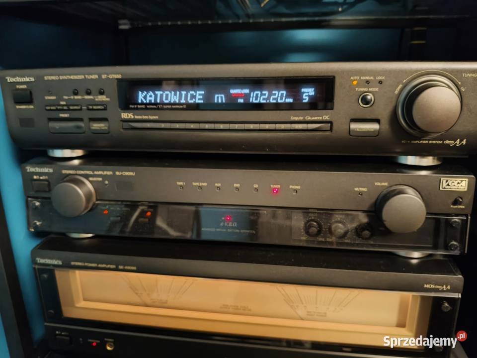 Technics STGT650 Tuner FM RDS Made in Japan śląskie Tychy