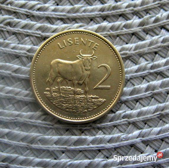 Lesotho 2 Lisente 1985r Kalisz sprzedam